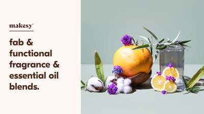 benefits of functional fragrance & essential oil blends.