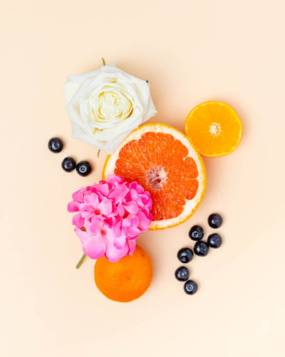 tangerine rose & blackcurrant