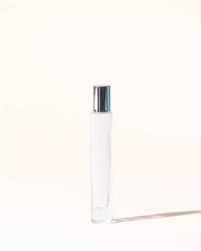 0.33oz cylinder rollerball bottle set- silver