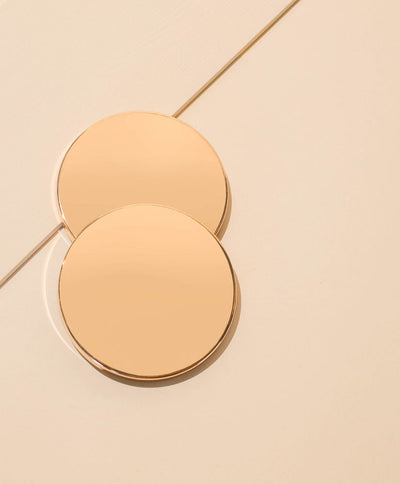 gold aura candle lid