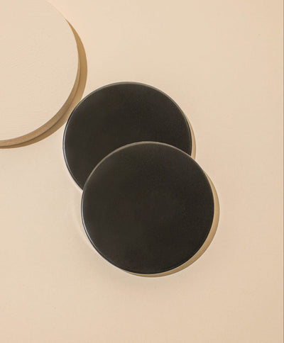 black aura candle lid
