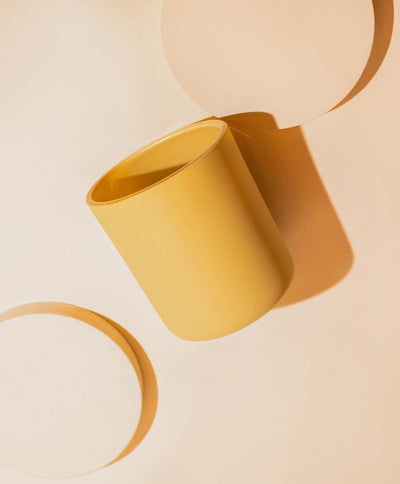 12oz aura vessel - matte canary
