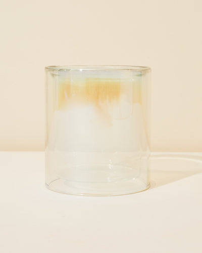 11oz allure double glass vessel