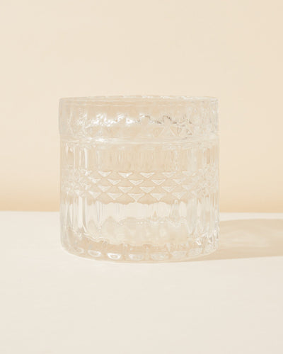 7oz posh vessel & lid - crystal clear