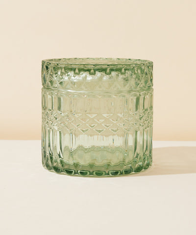 7oz posh vessel & lid - translucent mint