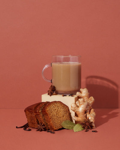 warm gingerbread & masala chai