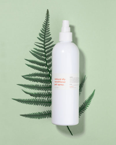 natural diy conditioner pet spray kit