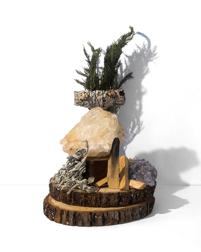 smudge ritual & crisp cypress