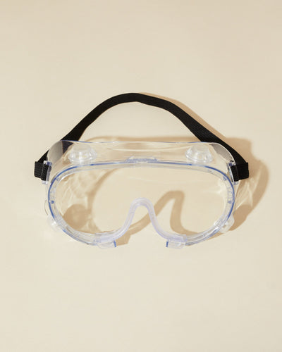 CLEAR SAFETY GOGGLES