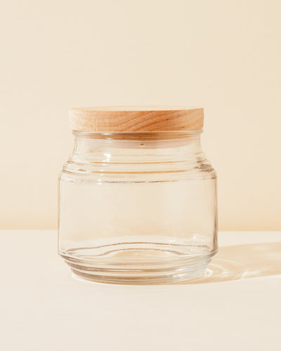 8oz apothecary jar & lid
