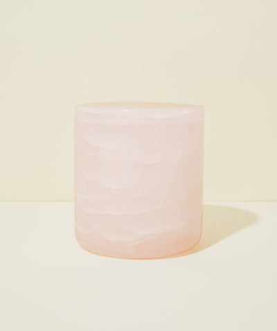 10oz onyx vessel & lid - pink